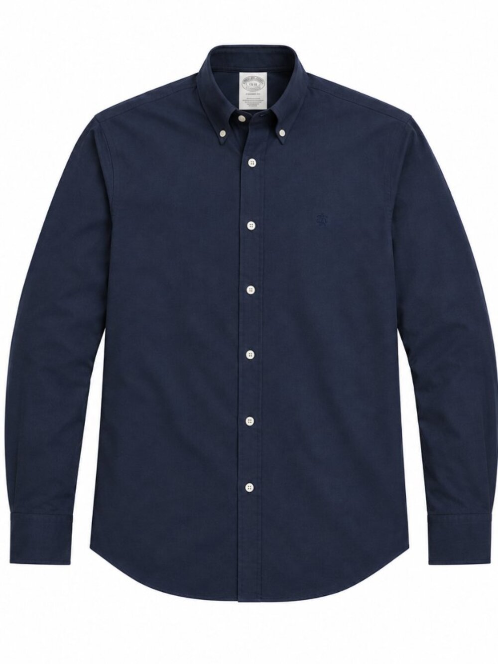 Brooks Brothers 1818 Regent Fit Men's XL Navy Blue Button Down Shirt